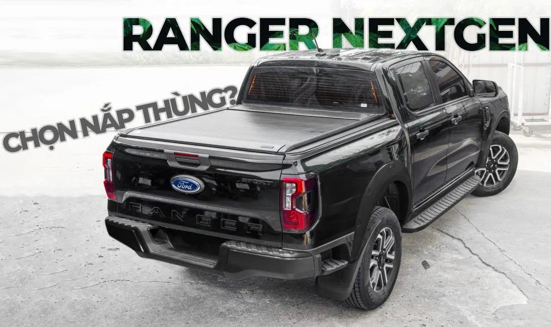 nắp thùng xe bán tải ford ranger